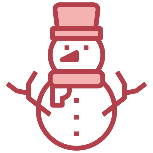 bonhomme de neige Surang Red Icône