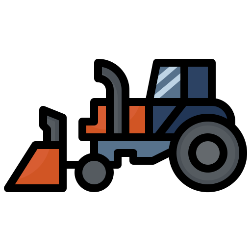 tractor Surang Lineal Color icono
