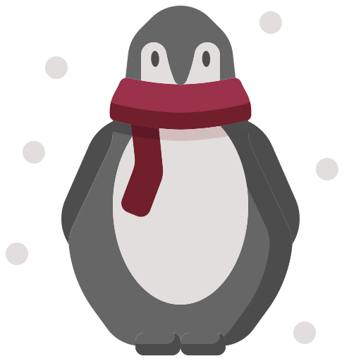 Пингвин Generic Flat иконка