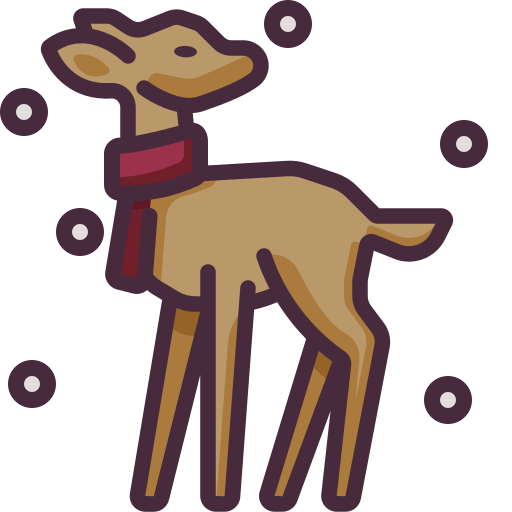 Deer Generic Outline Color icon