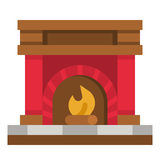 Fireplace photo3idea_studio Flat icon