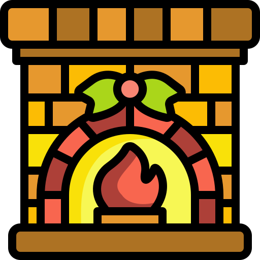 kamin Generic Outline Color icon