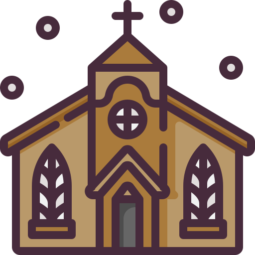kirche Generic Outline Color icon