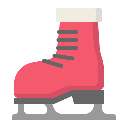 pattinaggio sul ghiaccio Generic Flat icona