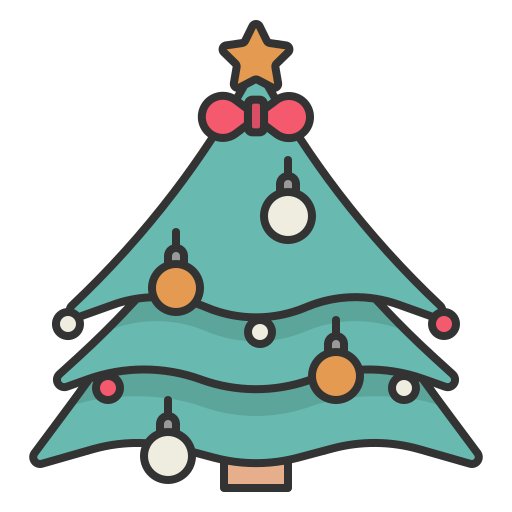 weihnachtsbaum Generic Outline Color icon