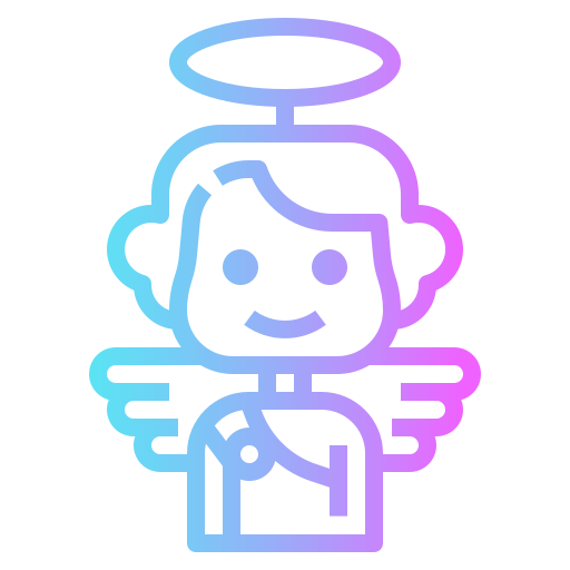 천사 PongsakornRed Gradient icon