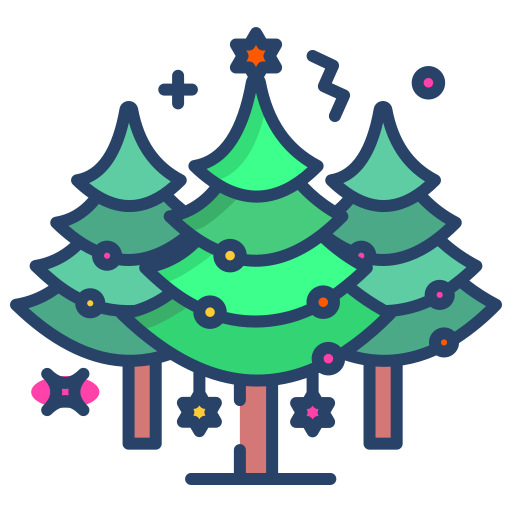 weihnachtsbaum Icongeek26 Linear Colour icon