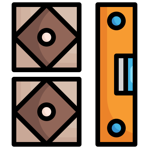 Level Surang Lineal Color icon