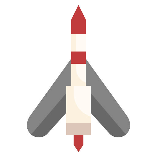 cohete Surang Flat icono
