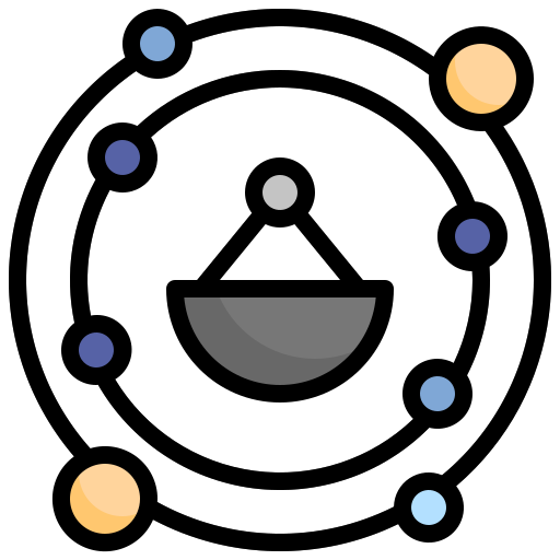 orbita Surang Lineal Color icona