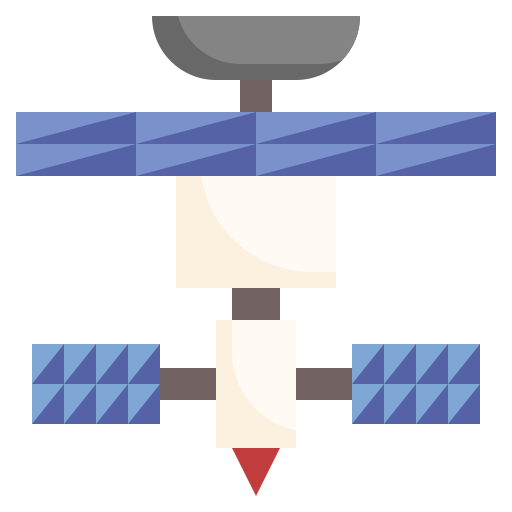 estación espacial Surang Flat icono