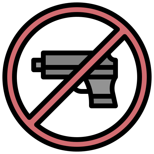 No weapons Surang Lineal Color icon