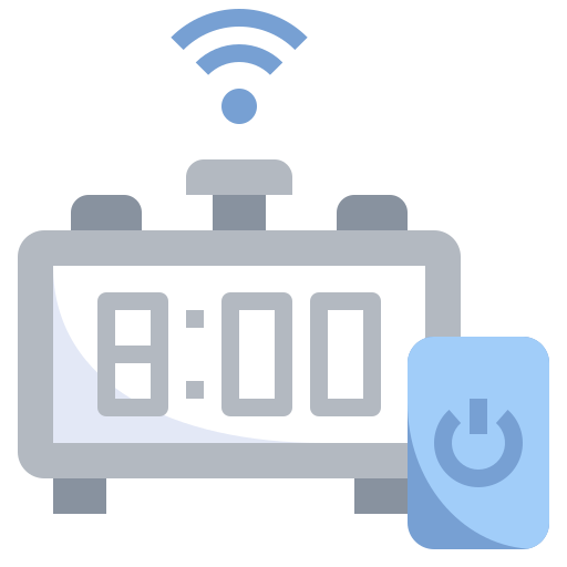 réveil numérique Surang Flat Icône