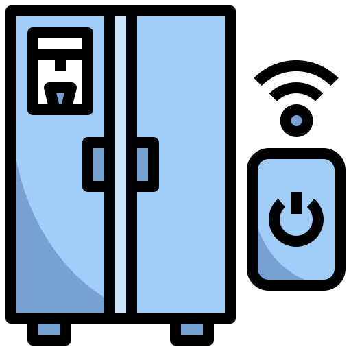 Refrigerator Surang Lineal Color icon