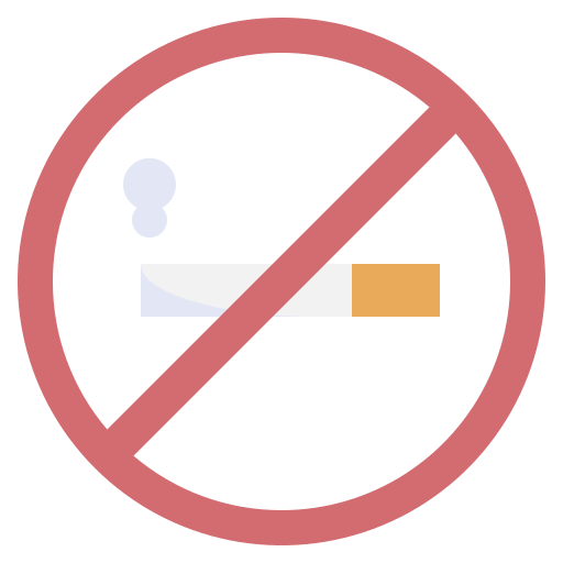 no fumar Surang Flat icono