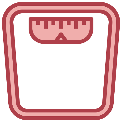 escala de peso Surang Red icono