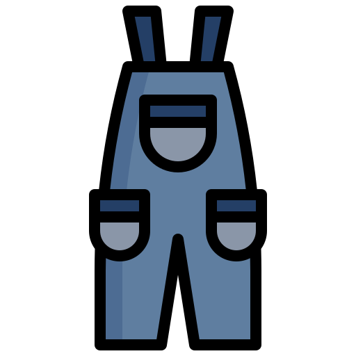 Overalls Surang Lineal Color icon