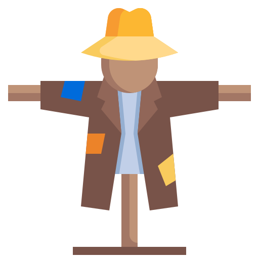 Scarecrow Surang Flat icon