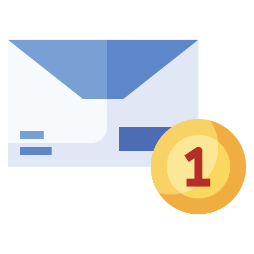 Mail Surang Flat icon