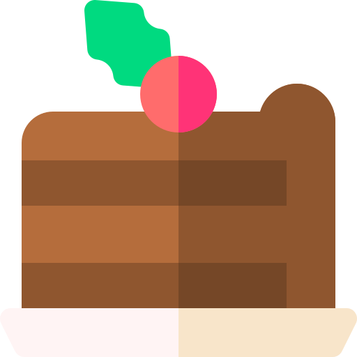 schokoladenkuchen Basic Rounded Flat icon