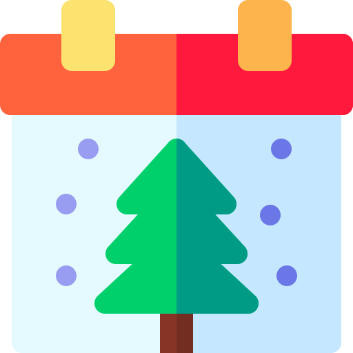 クリスマス Basic Rounded Flat icon