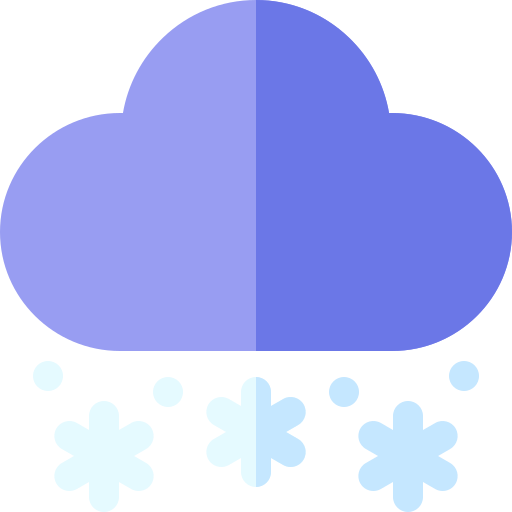 schneefall Basic Rounded Flat icon