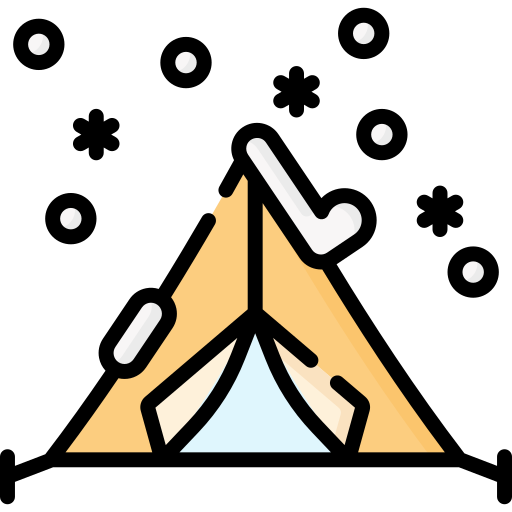 acampar Special Lineal color icono