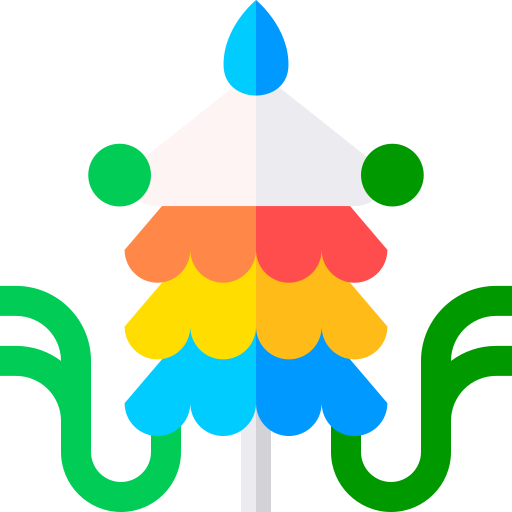 buddyjski sztandar zwycięstwa Basic Straight Flat ikona