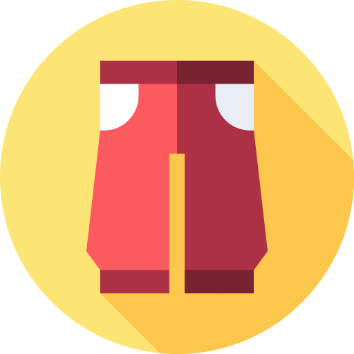 pantalones Flat Circular Flat icono