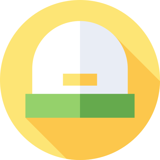 mütze Flat Circular Flat icon
