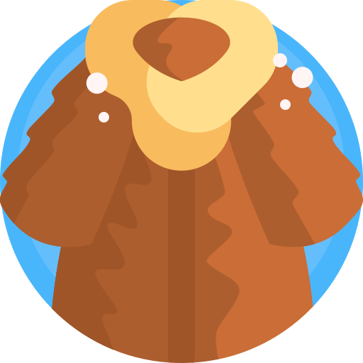 abrigo Detailed Flat Circular Flat icono