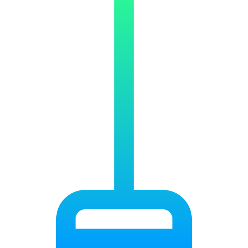 curling Super Basic Straight Gradient icono