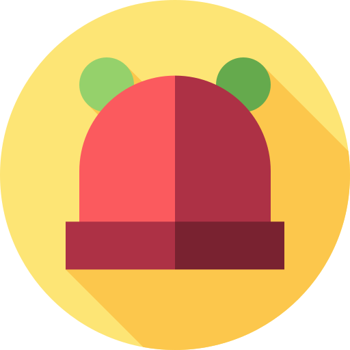 Beanie Flat Circular Flat icon