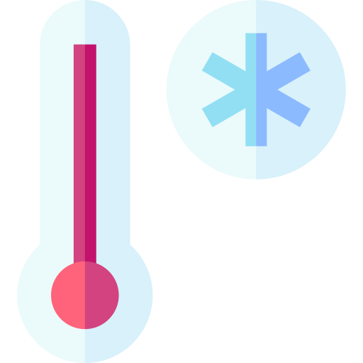 thermometer Basic Straight Flat icon