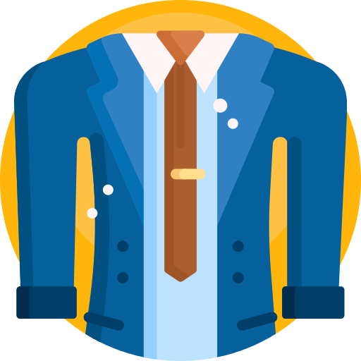 chaqueta de sport Detailed Flat Circular Flat icono