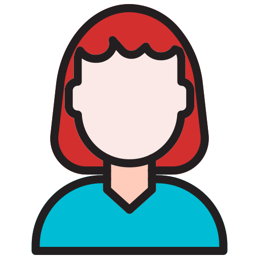 frauen Generic Outline Color icon