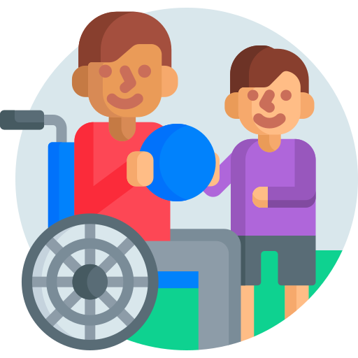 Disabled Detailed Flat Circular Flat icon