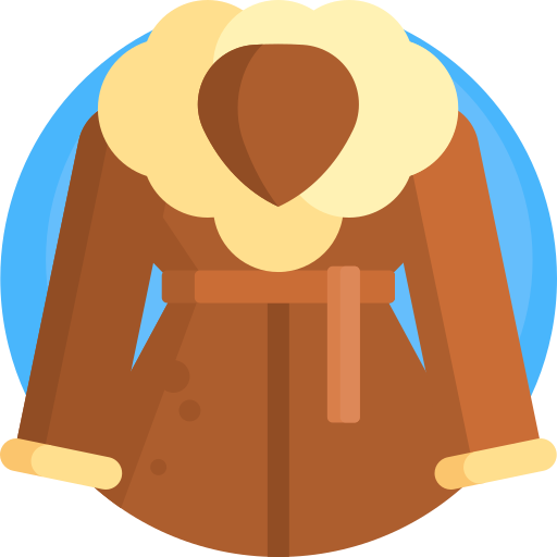 abrigo Detailed Flat Circular Flat icono