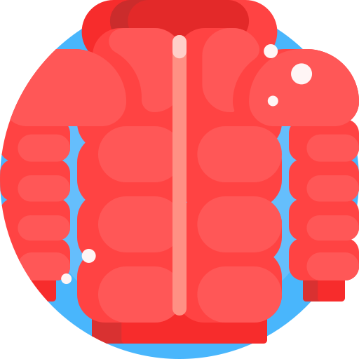 ジャケット Detailed Flat Circular Flat icon