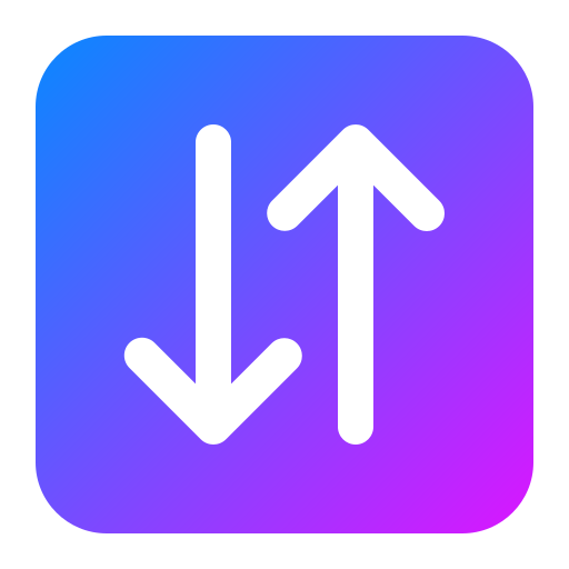 Arrows Generic Flat Gradient icon