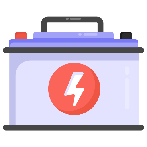 batterie rechargeable Generic Flat Icône