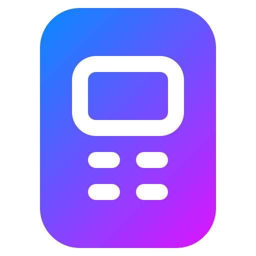 Calculator Generic Flat Gradient icon