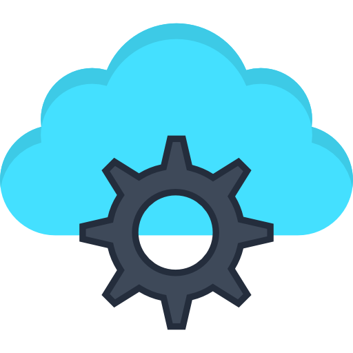 cloud computing Maxim Baltag Flat icoon