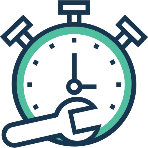 Stopwatch Prosymbols Lineal Color icon