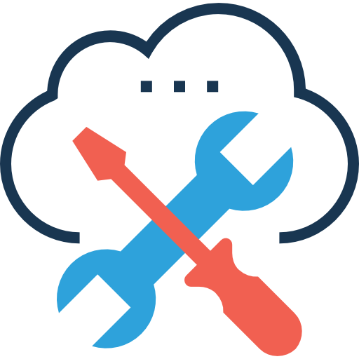 Cloud computing Prosymbols Lineal Color icon