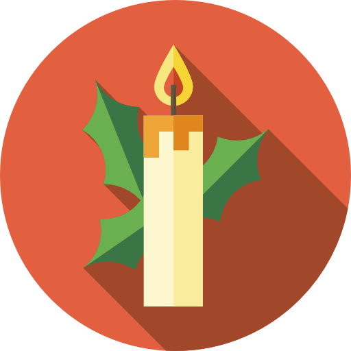 candela Flat Circular Flat icona