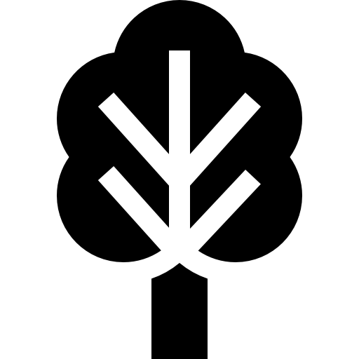 foglia di quercia Basic Straight Filled icona