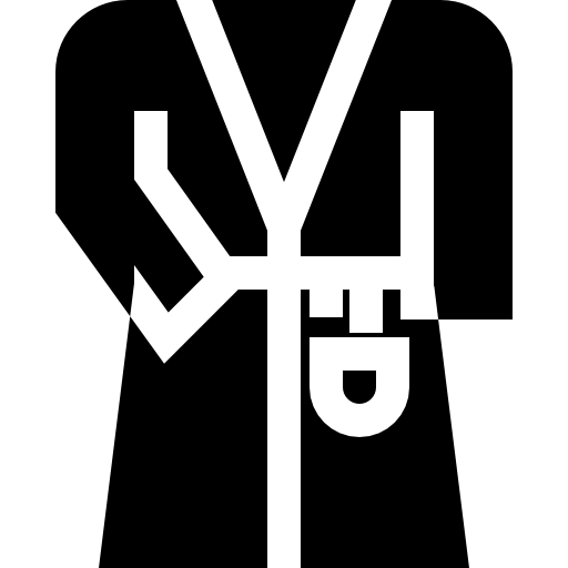 szlafrok Basic Straight Filled ikona