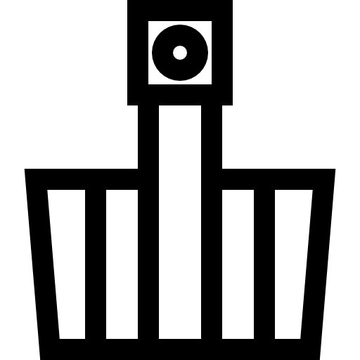 vat Basic Straight Lineal icoon