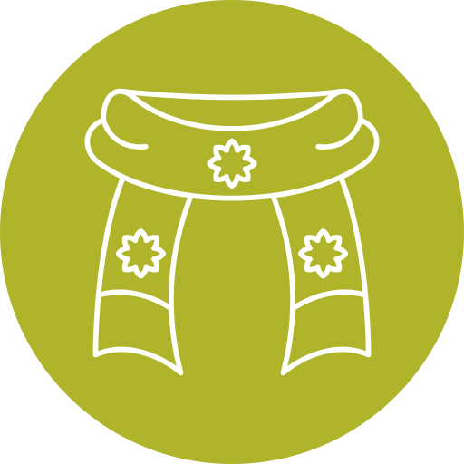 スカーフ Generic Circular icon